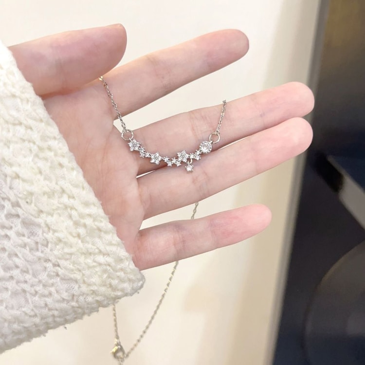 Dainty Butterfly & Star Choker Necklace for Women