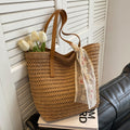 Handmade Woven Tote Bag for Women – Large Summer Beach &amp; Everyday Carry Bag