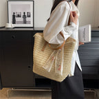 Handmade Woven Tote Bag for Women – Large Summer Beach &amp; Everyday Carry Bag