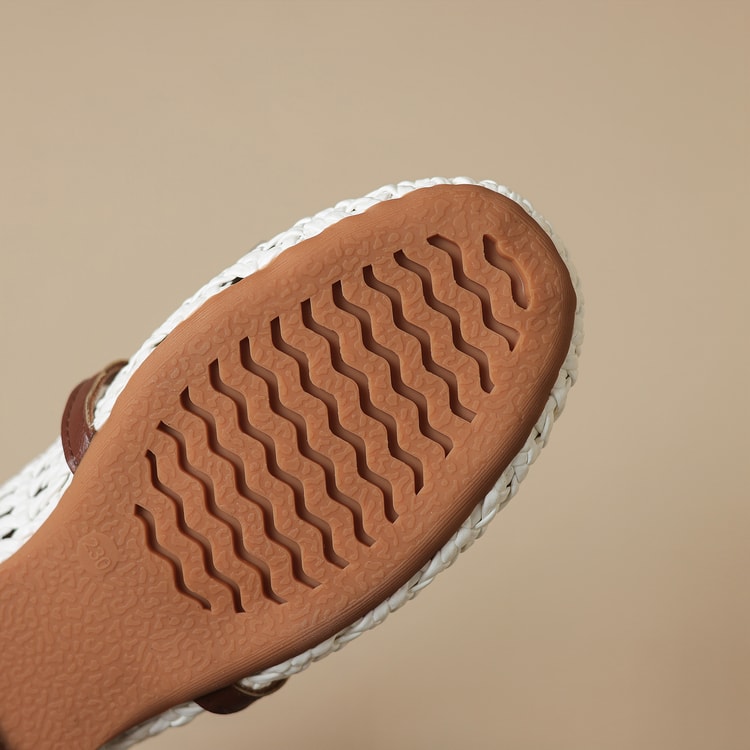 Woven Slip-On Loafers for Women – Breathable Casual Walking Flats