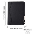 Ultra-Thin Canvas Wallet for Men – Slim Vertical Card Holder
