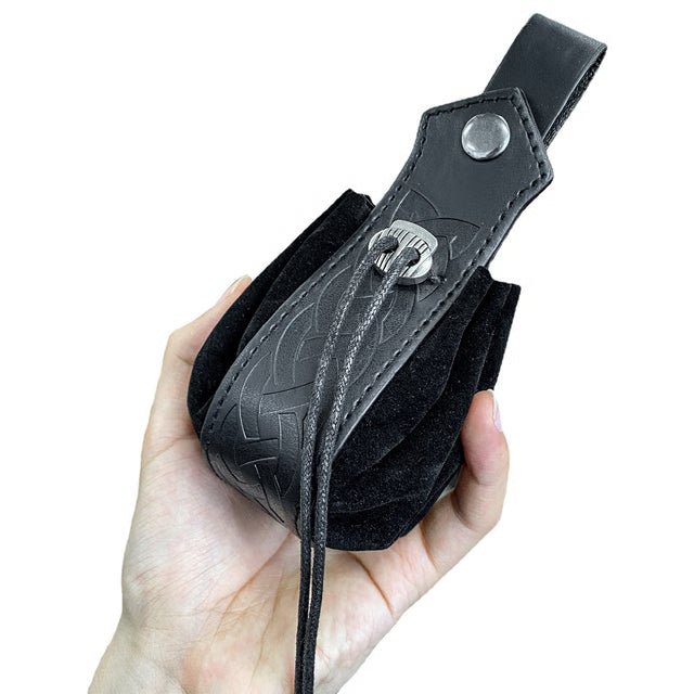 Viking-Style Medieval Belt Pouch – Retro Coin Purse & Waist Bag