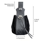 Viking-Style Medieval Belt Pouch – Retro Coin Purse & Waist Bag